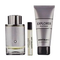 Gift Set, Mont Blanc, Explorer Platinum
