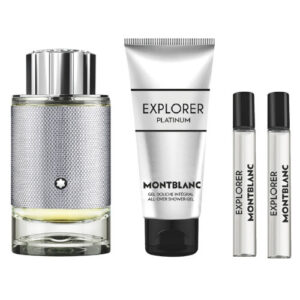 Gift Set, Mont Blanc, Explorer Platinum